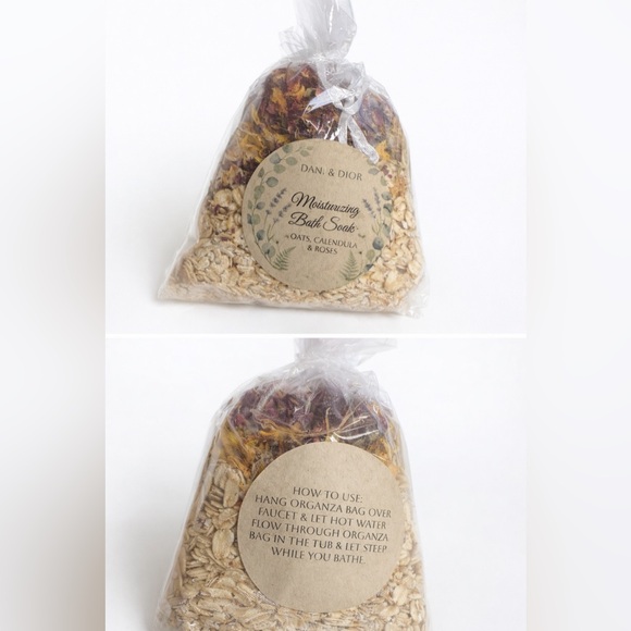 Other - Herbal Moisturizing Bath Soak- Oats- Calendula-Roses